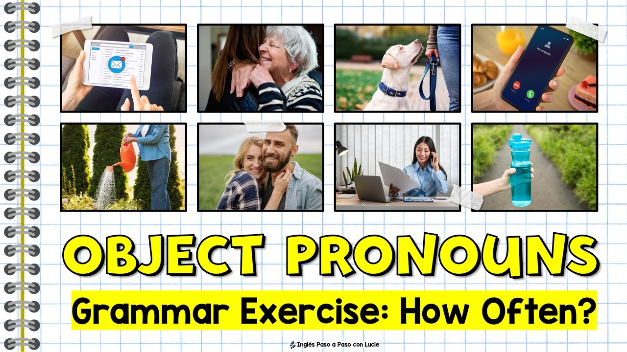 How Often en Inglés: Preguntas de Frecuencia con Object Pronouns