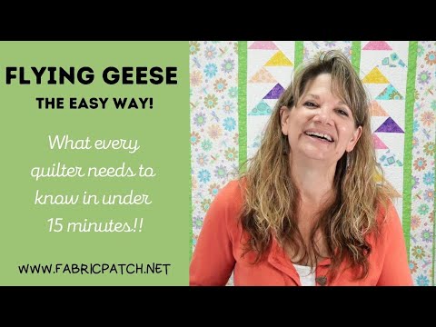 Flying Geese the easy way!