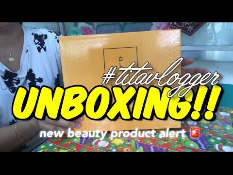 SHIRO Gluta Drip Set | UNBOXING | #titabeauty101