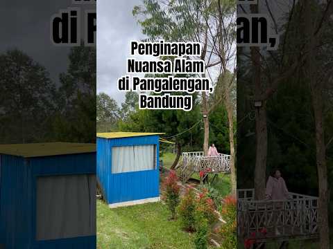 Penginapan Container di Pangalengan, Bandung #pangalengan #bandung #travel