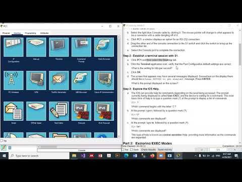 2.1.4.8 Packet Tracer - Navigating the IOS 01 | Guru Tech