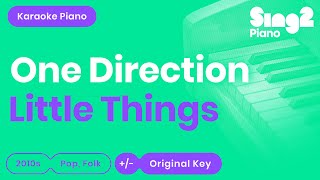 Little Things - One Direction (Piano backing track)