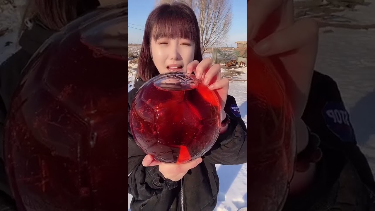 ASMR ICE MUKBANG COLORFUL ICE EATING SOUNDS #205  氷を食べる | 얼음먹방 | buz yemek