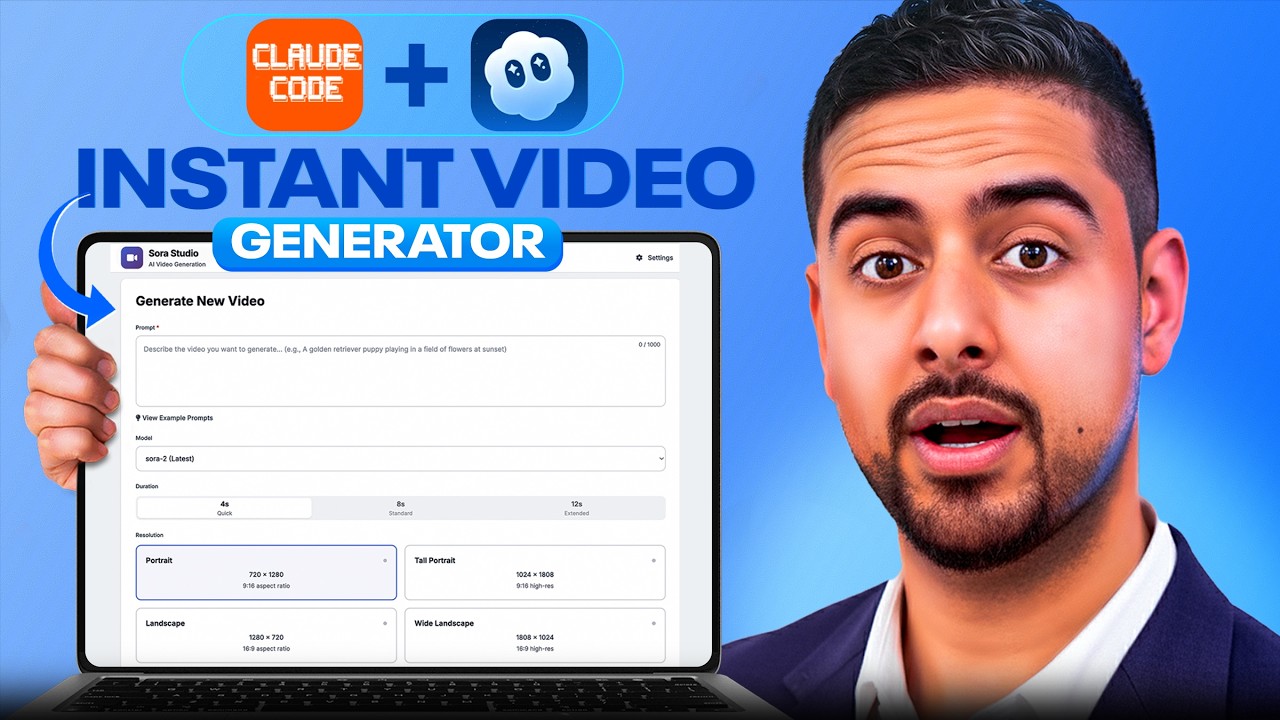 How I Built a Sora 2 App Using Just ONE Prompt