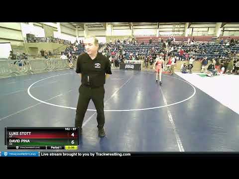 97 Lbs Cons. Round 3 - Luke Stott, UT Vs David Pina, AZ 7e3d