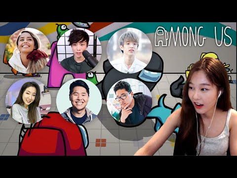 39daph Plays Among Us #6 - w/ Disguised Toast, Day6 Jae, Valkyrae, Fuslie, Sykkuno, Peter Park