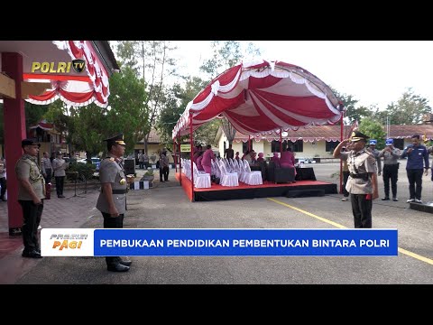 KAPOLDA NTT PIMPIN UPACARA PENDIDIKAN PEMBENTUKAN BINTARA POLRI 2025-2026