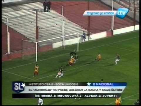 Instituto 0 vs Boca Unidos 0   Resumen de Selección Local