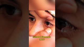 This Arabic girl cries diamonds from her eyes 👀 #learnontiktok #truestory #eyes #diamond #usa #foryo