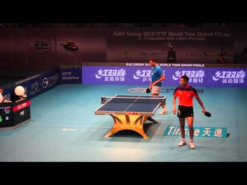 Xu Xin vs Vladimir Samsonov QF final game - Grand Finals Lisbon 2015