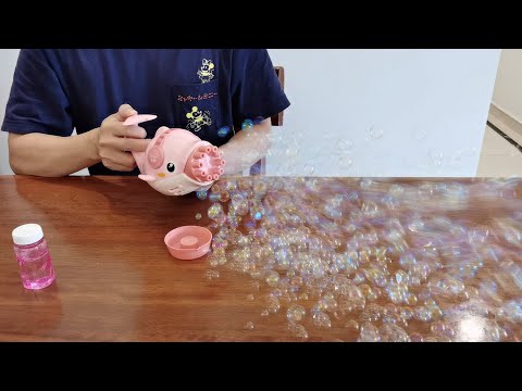 Dolphin Bubble Gun Review 2021 - Cute Gatline Bubble Machine