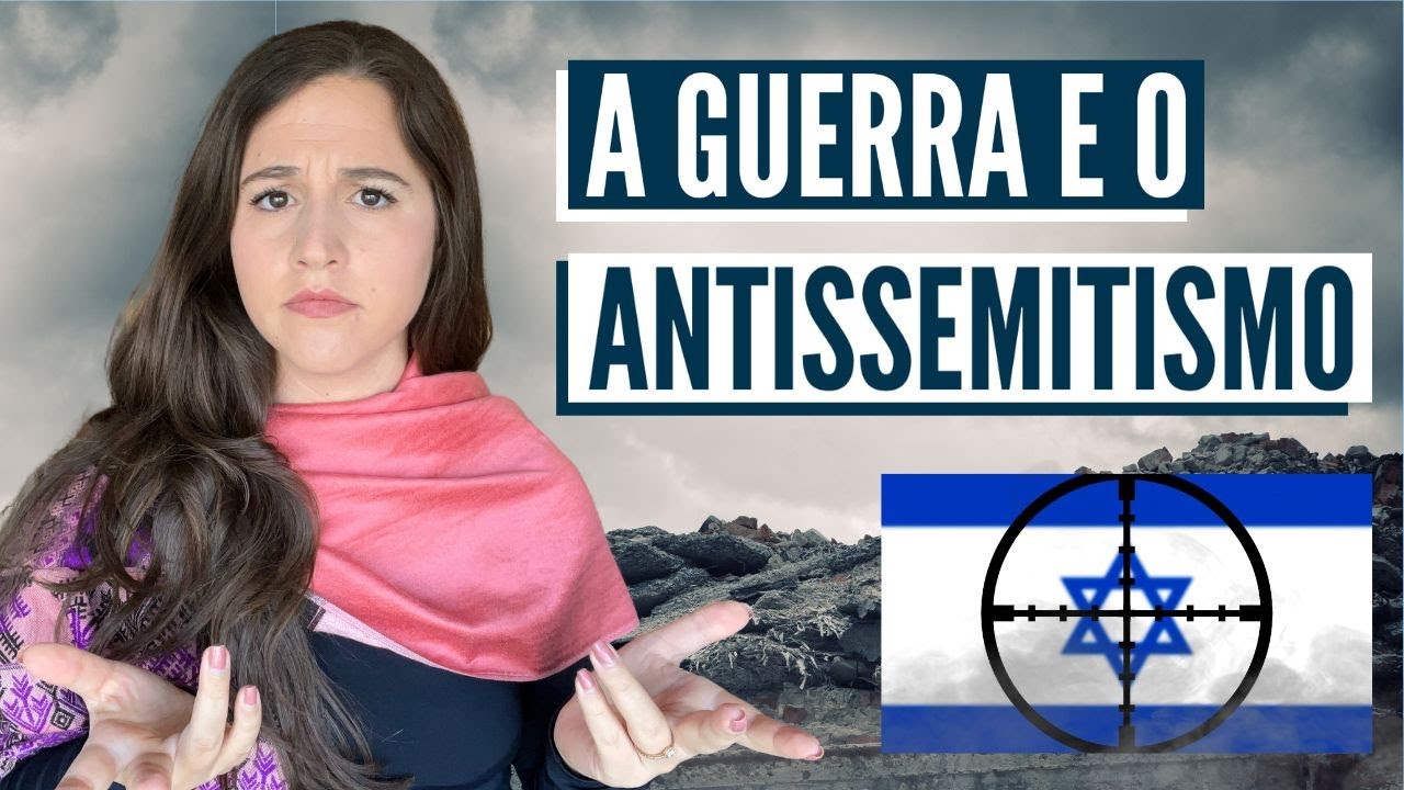 O ANTISSEMITISMO E A DESTRUIÇÃO DE ISRAEL! Israel com Aline