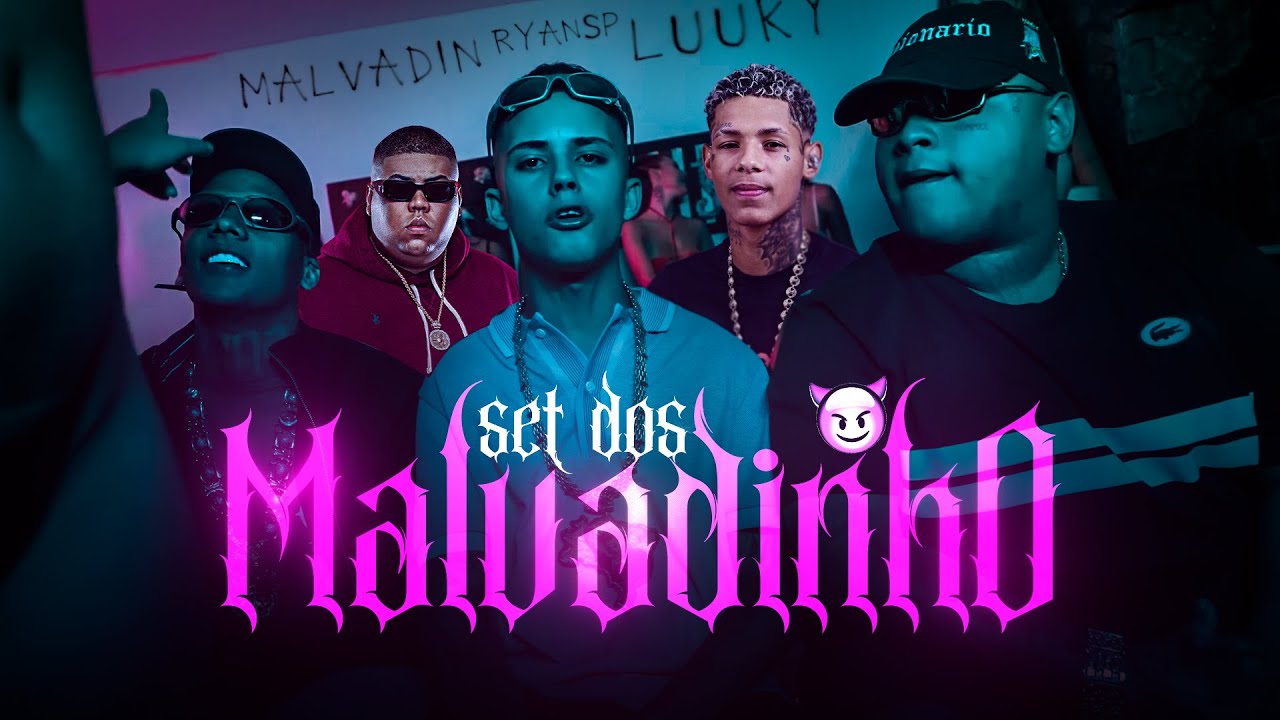 SET DOS MALVADINHO - MC Luuky, MC Ryan SP, MC GP, MC Negão Original e MC IG