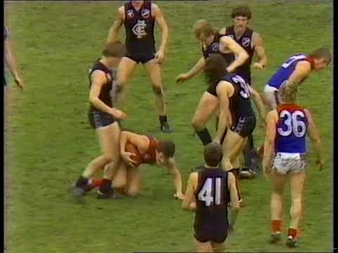 1984 VFL Res GF Part 5 Carlton Vs Melbourne at the MCG.