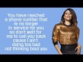 Fifth Harmony Voicemail Lyrics