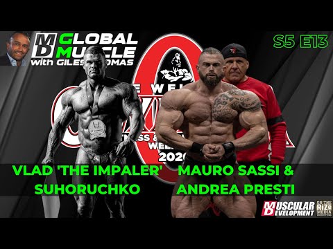 Vlad & Presti's Euro-Invasion at the OLYMPIA! | MD Global Muscle | S5 E13