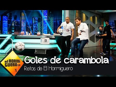 Así chutan Roberto Carlos y Seedorf - El Hormiguero 3.0
