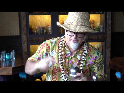 RANCHO DE LA LUNA MEZCAL + Latitude 29 - Beachbum Berry Cocktail Recipe - Bad Moon Rising