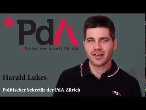 Harald Lukes | PdA Zürich | Nationalratswahlen 2019