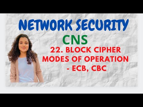 #22 Block Cipher Modes Of Operation - Part 1  |CNS|