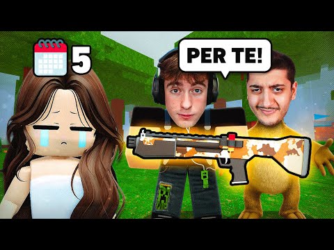 AIUTO una RAGAZZA a VINCERE 99 NOTTI per la PRIMA VOLTA!! con ITSNICO17 su ROBLOX ITA