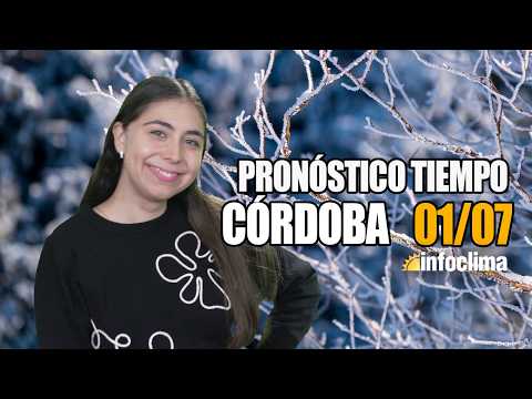 Pronóstico para el 1 de julio de 2026. Córdoba - Argentina - Infoclima TV