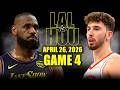 Los Angeles Lakers Vs Houston Rockets Full Game 4 Highlights April 26 2026 NBA Playoffs