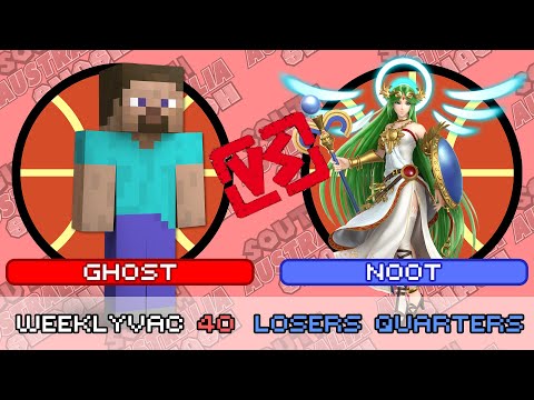 WeeklyVac 40 - SSBU - Ghost (Steve) vs Noot (Palutena, Joker)