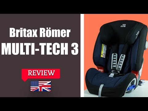 Britax Romer Multi-Tech III Cosmos Black Bērnu Autokrēsls 9-25 kg