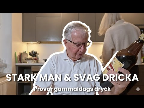 2026-01-09 STARK MAN & SVAG DRICKA - Provar gammaldags dryck ( Fredagssnack )