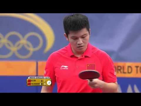 2016 Qatar Open MS SF   Fan Zhendong vs Xu Xin 全體競技 증펜