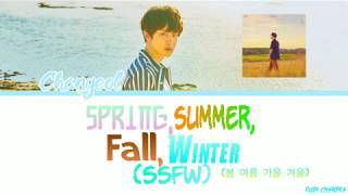 CHANYEOL (찬열) - &#39;SSFW (봄 여름 가을 겨울)&#39; (Color Coded Lyrics Eng/Rom/Han/가사)