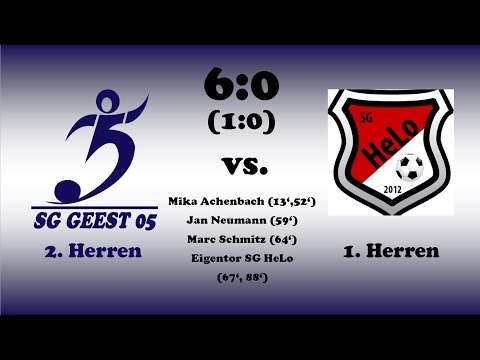 Highlights SG Geest 05 II vs. SG HeLo - 01.05.2016