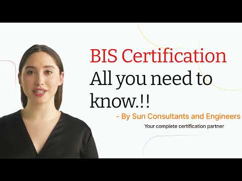 BIS Certification Standards and Compliance Guidelines - YouTube Video Thumbnail - Sun Certifications India