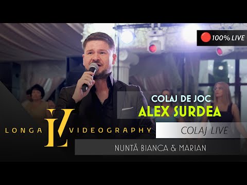 Alex Surdea & AS Orkestra - Colaj de Joc LIVE 🎷 Nunta Bianca & Marian ● NOU 2024