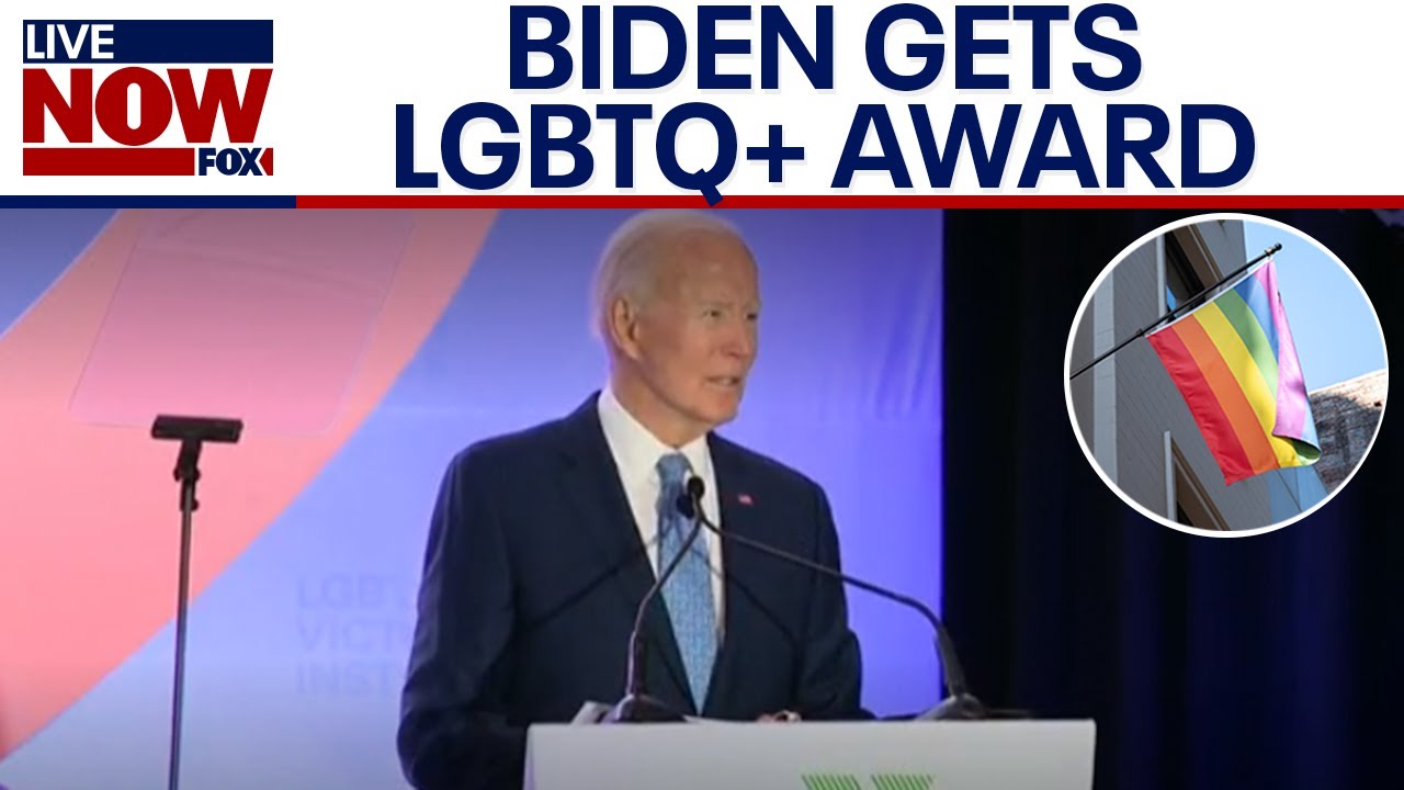 Biden receives LGBTQ+ impact award