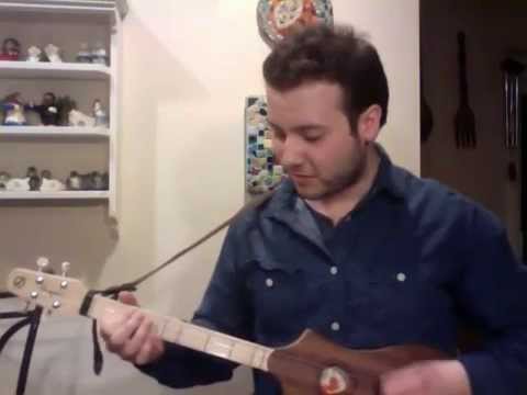 Seagull Merlin dulcimer demo (Saint Anne's Reel)