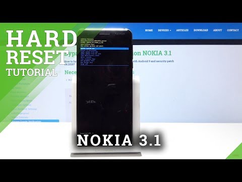 HARD RESET NOKIA 3.1 - Wipe Data / Bypass Screen Lock