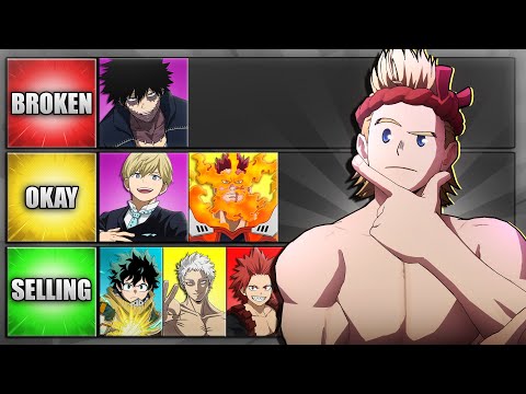 My Hero Ultra Rumble Season 13 TIER LIST