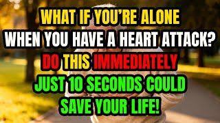 Over 50? You can SURVIVE a Heart Attack if you do THIS in 10 seconds | Wisdom of Seniors 60 70 80