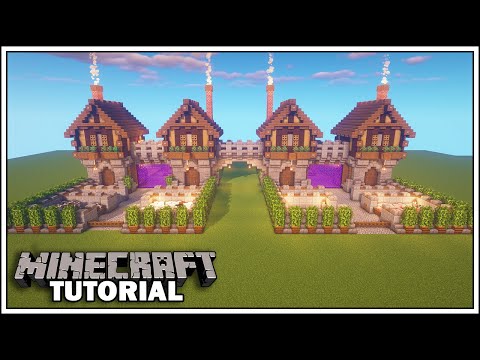 EPIC 4-Player SURVIVAL BASE Tutorial in Minecraft!