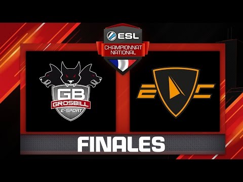 LoL - GrosBill vs Ecorp - ESL Championnat National - Winter 2016 - Demi Finale