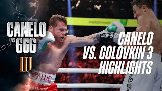 12 ROUND MASTERCLASS | Canelo Alvarez vs. Gennadiy 'GGG' Golovkin 3 Fight Highlights