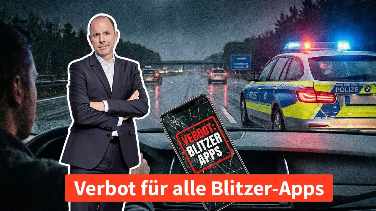 Waze & Co bald verboten - Bundesrat fordert Blitzer-App-Verbot! | Anwalt Christian Solmecke