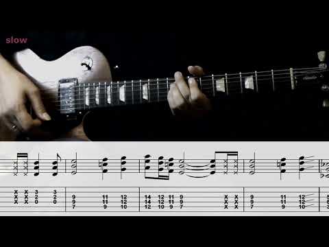 Black Sabbath Heaven and Hell guitar Riff