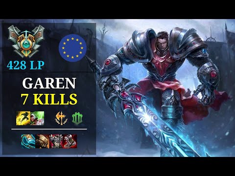 Garen ADC vs Samira - 7 kills - Peaceful Lodik EUW Grandmaster (428 LP) Patch 11.3