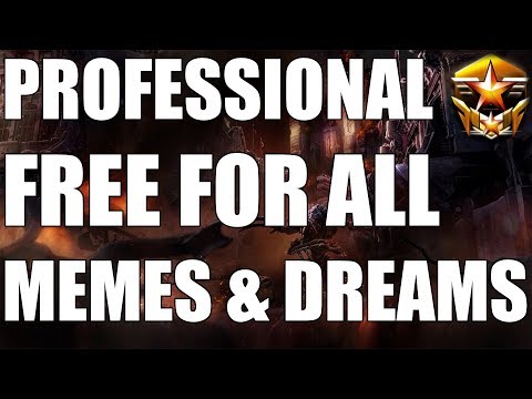 PROFESSIONAL FREE FOR ALL | MEMES & DREAMS (ft. Scarlett, Elazer, Solar, Zanster & 4 More!)