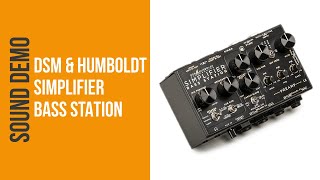Video thumbnail for DSM & Humboldt Simplifier Bass Station - Sound Demo (no talking) by Bass Bonedo