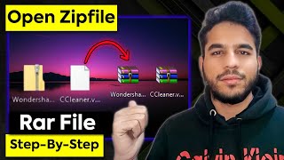 How to Open ZIP Files on Windows 10, 8 or 7!  (Step-By-Step)