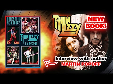 Ep. 517: Thin Lizzy book interview w/ AUTHOR Martin Popoff | Tim's Vinyl Confessions